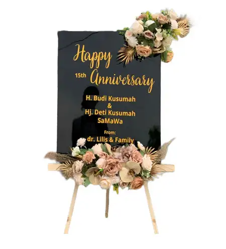 Papan Bunga Akrilik Sewukan